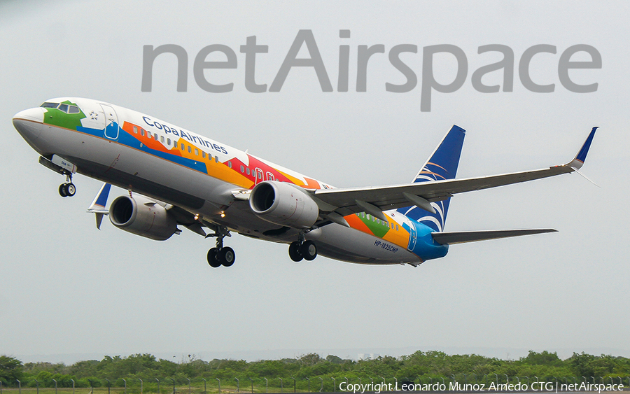 Copa Airlines Boeing 737-8V3 (HP-1825CMP) | Photo 364657