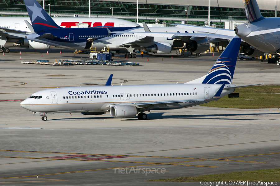 Copa Airlines Boeing 737-86N (HP-1826CMP) | Photo 38118