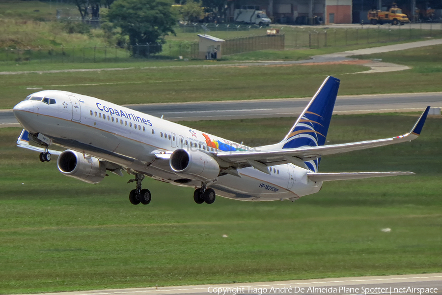 Copa Airlines Boeing 737-8V3 (HP-1827CMP) | Photo 411023