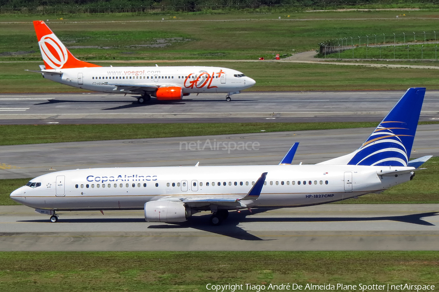 Copa Airlines Boeing 737-8V3 (HP-1827CMP) | Photo 529202