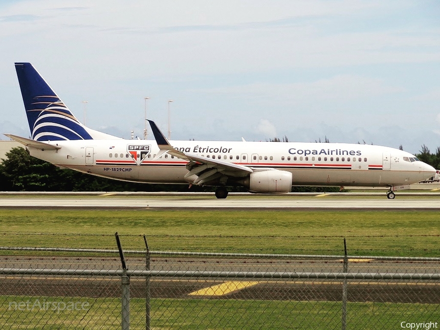 Copa Airlines Boeing 737-8V3 (HP-1829CMP) | Photo 171434