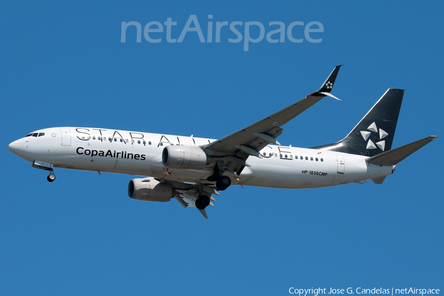 Copa Airlines Boeing 737-8V3 (HP-1830CMP) | Photo 157341
