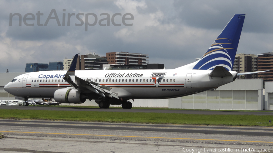 Copa Airlines Boeing 737-8V3 (HP-1831CMP) | Photo 248028