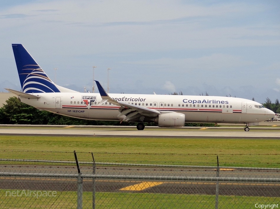 Copa Airlines Boeing 737-8V3 (HP-1831CMP) | Photo 175202