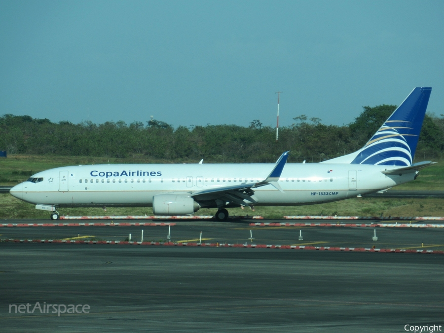 Copa Airlines Boeing 737-8V3 (HP-1833CMP) | Photo 497038
