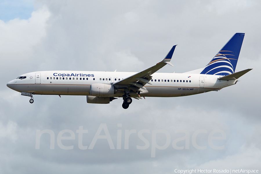 Copa Airlines Boeing 737-8V3 (HP-1833CMP) | Photo 199280