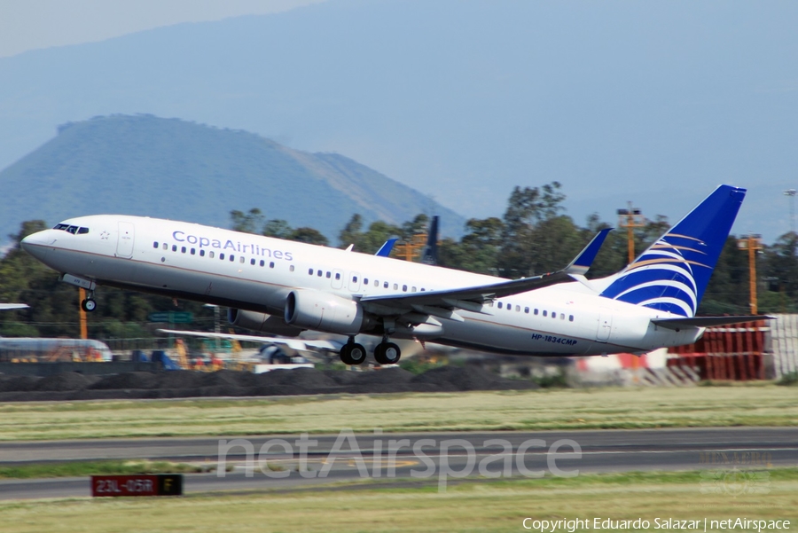 Copa Airlines Boeing 737-8V3 (HP-1834CMP) | Photo 158050