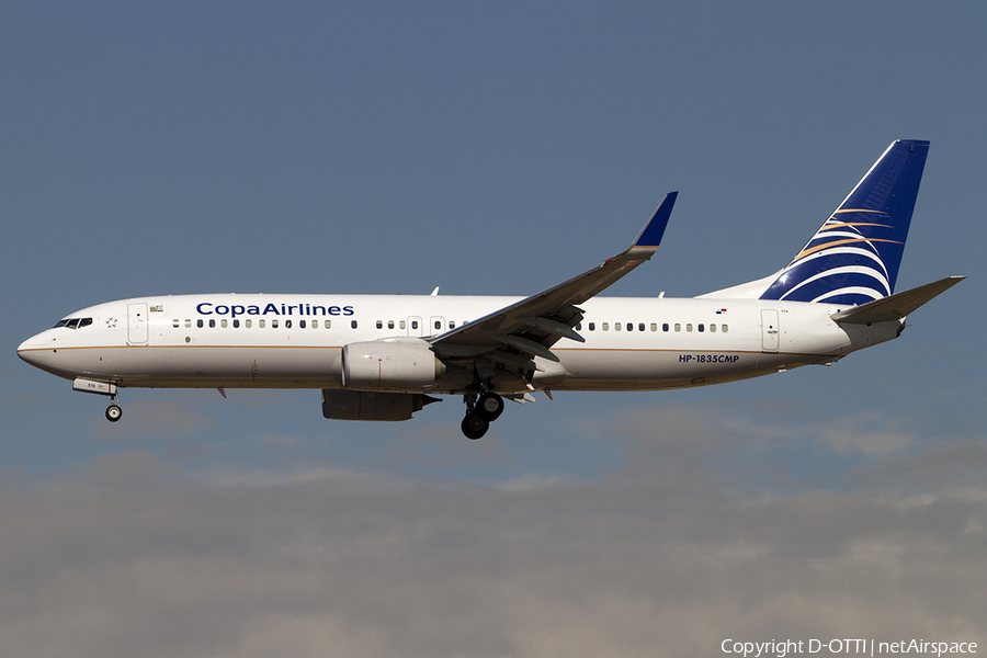 Copa Airlines Boeing 737-8V3 (HP-1835CMP) | Photo 469693