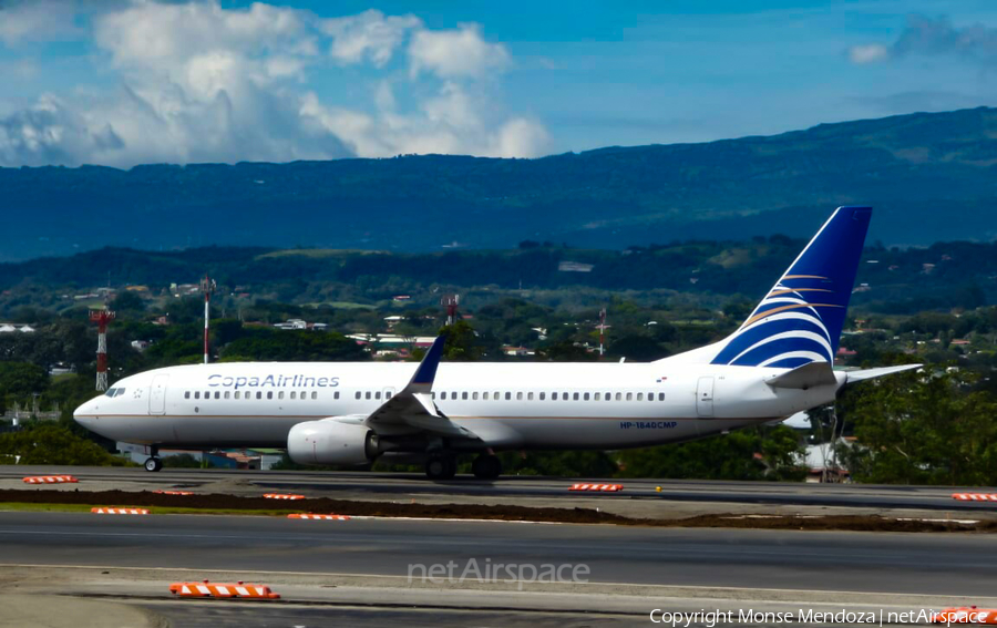 Copa Airlines Boeing 737-8V3 (HP-1840CMP) | Photo 282520