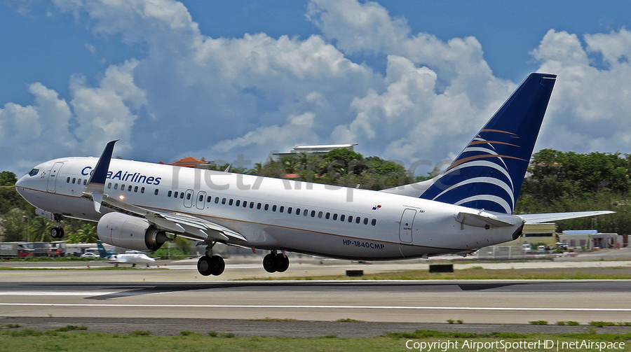 Copa Airlines Boeing 737-8V3 (HP-1840CMP) | Photo 115927