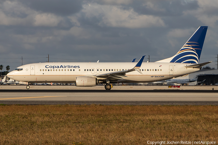 Copa Airlines Boeing 737-8V3 (HP-1842CMP) | Photo 224653