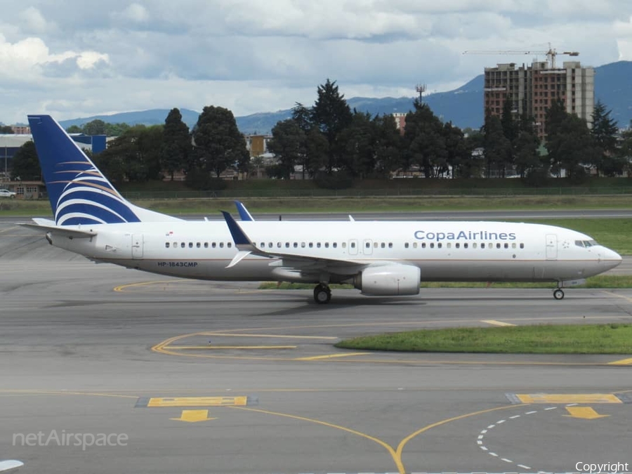 Copa Airlines Boeing 737-8V3 (HP-1843CMP) | Photo 354043