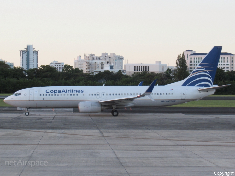 Copa Airlines Boeing 737-8V3 (HP-1847CMP) | Photo 490811