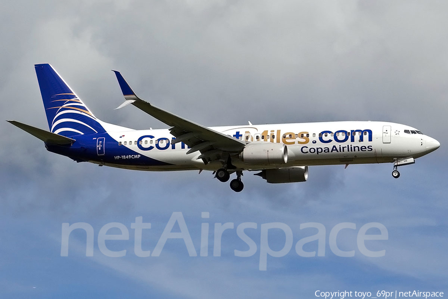 Copa Airlines Boeing 737-8V3 (HP-1849CMP) | Photo 96276