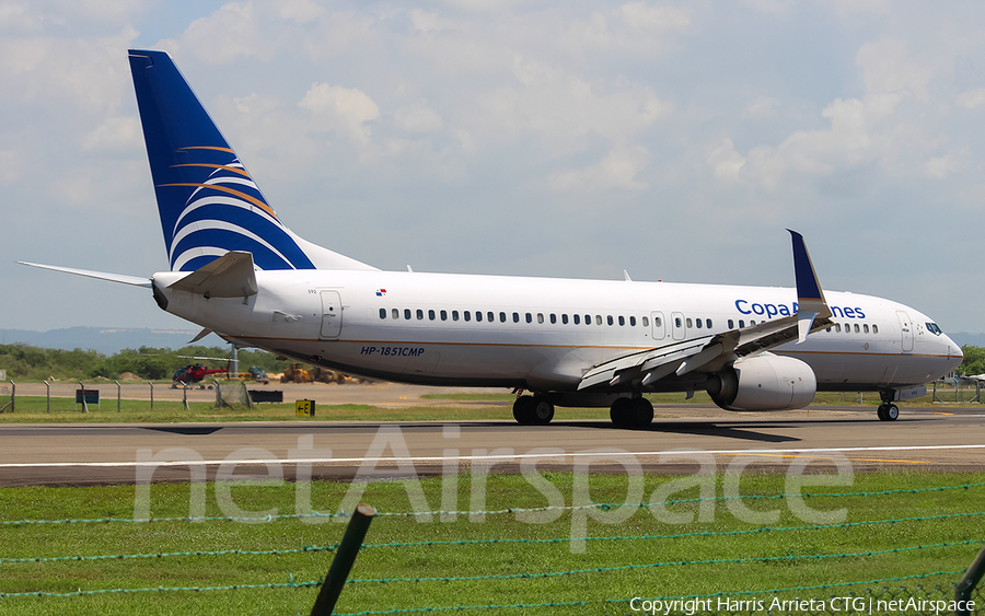 Copa Airlines Boeing 737-8V3 (HP-1851CMP) | Photo 265240