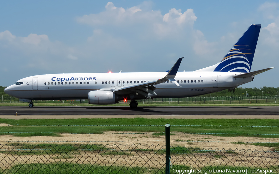 Copa Airlines Boeing 737-8V3 (HP-1851CMP) | Photo 269124