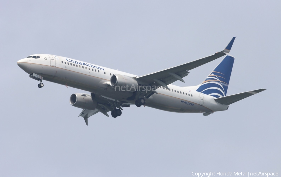 Copa Airlines Boeing 737-8V3 (HP-1851CMP) | Photo 608078