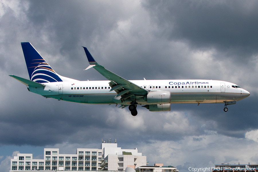 Copa Airlines Boeing 737-8V3 (HP-1853CMP) | Photo 360531