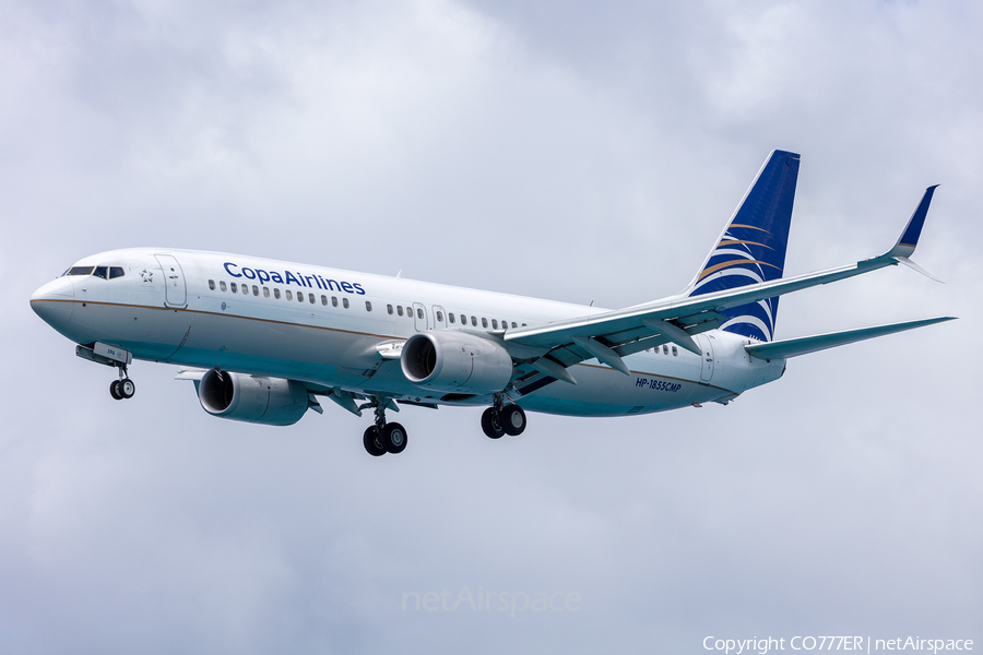 Copa Airlines Boeing 737-8V3 (HP-1855CMP) | Photo 506393