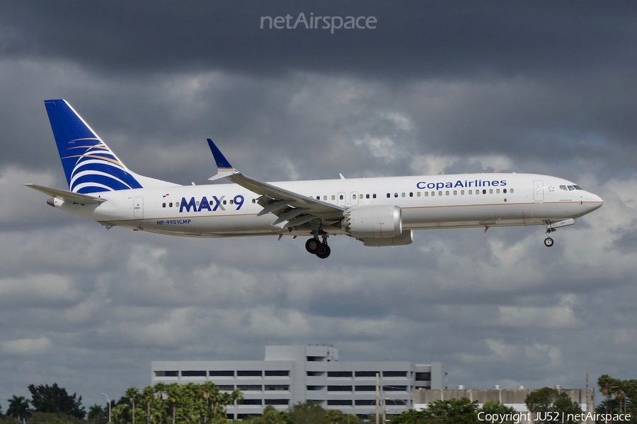 Copa Airlines Boeing 737-9 MAX (HP-9901CMP) | Photo 291806