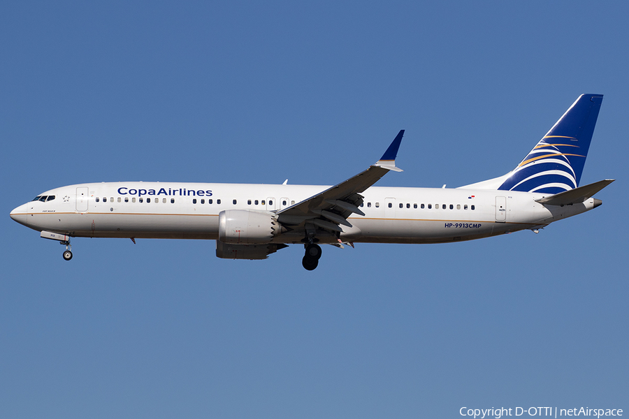 Copa Airlines Boeing 737-9 MAX (HP-9913CMP) | Photo 543108