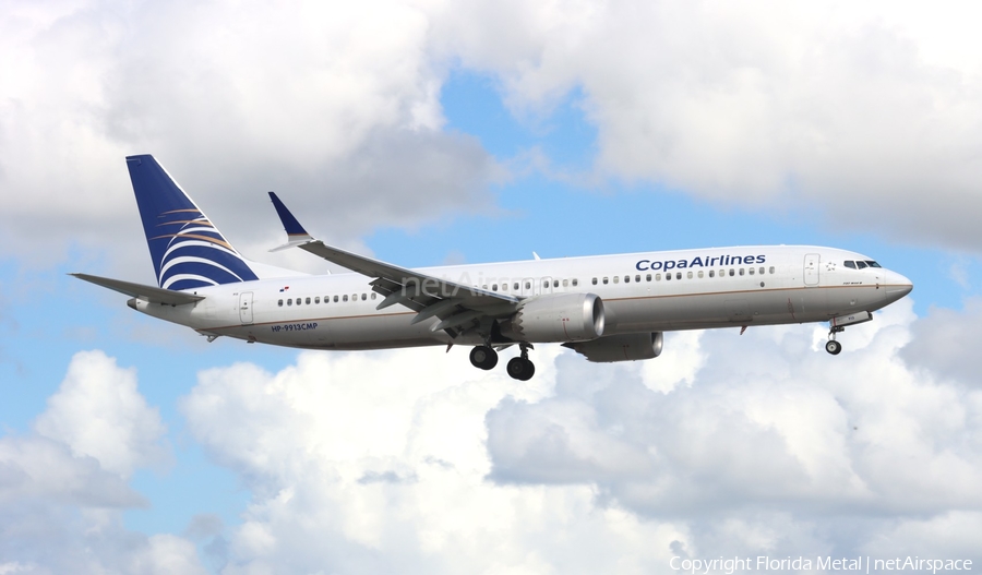 Copa Airlines Boeing 737-9 MAX (HP-9913CMP) | Photo 547658