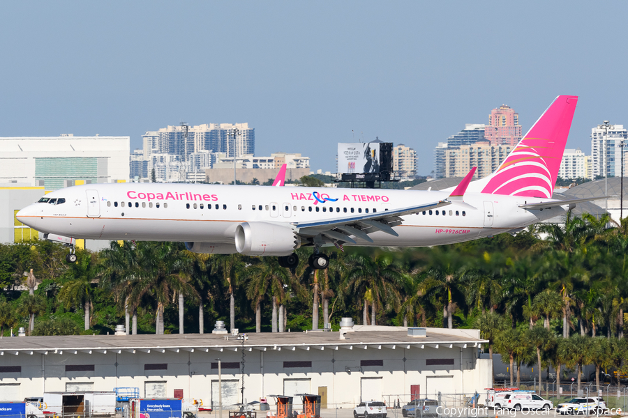 Copa Airlines Boeing 737-9 MAX (HP-9926CMP) | Photo 619143