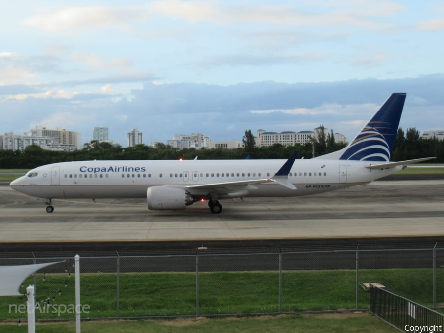 Copa Airlines Boeing 737-9 MAX (HP-9931CMP) | Photo 668929