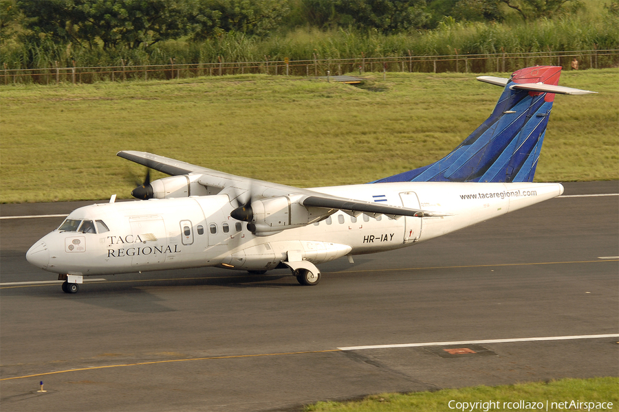 TACA Regional ATR 42-300 (HR-IAY) | Photo 11013