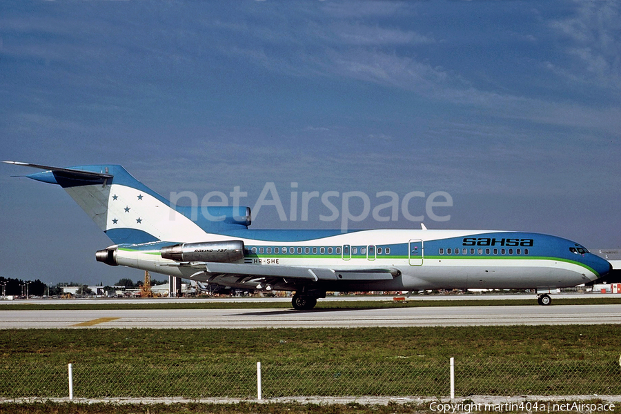 SAHSA Boeing 727-81 (HR-SHE) | Photo 20522