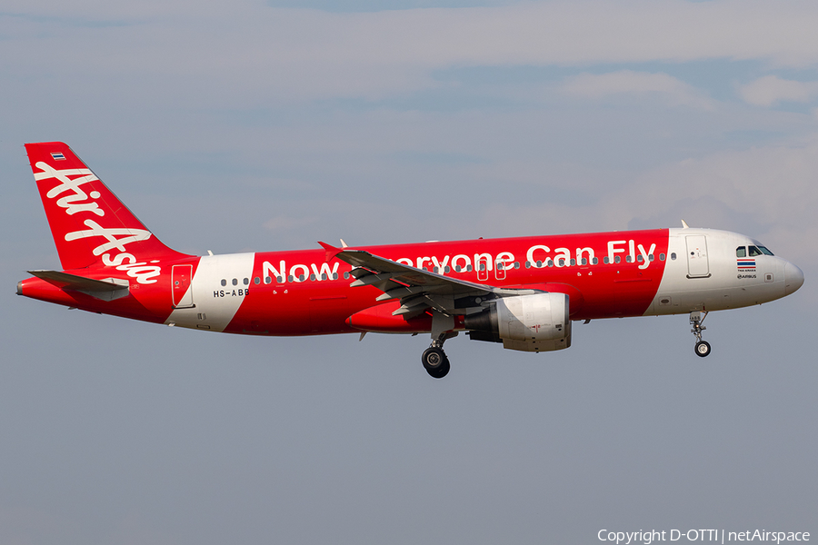 Thai AirAsia Airbus A320-216 (HS-ABB) | Photo 282970