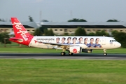 Thai AirAsia Airbus A320-216 (HS-ABC) at  Bangkok - Don Mueang International, Thailand