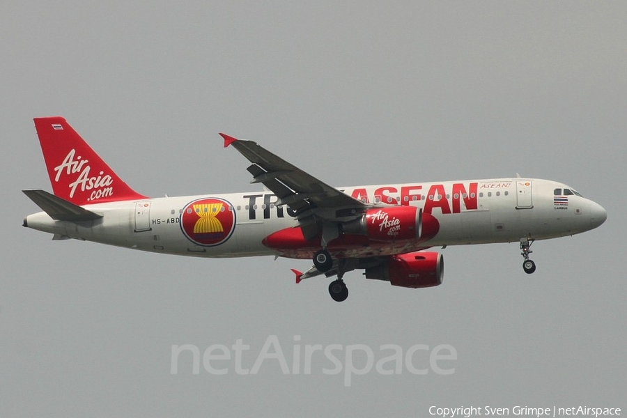 Thai AirAsia Airbus A320-216 (HS-ABD) | Photo 74909