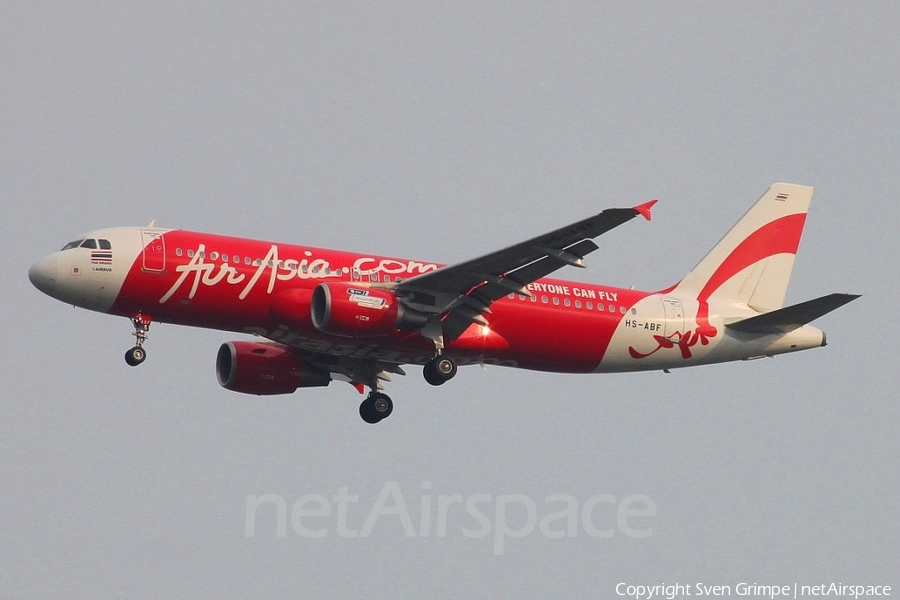 Thai AirAsia Airbus A320-216 (HS-ABF) | Photo 76450