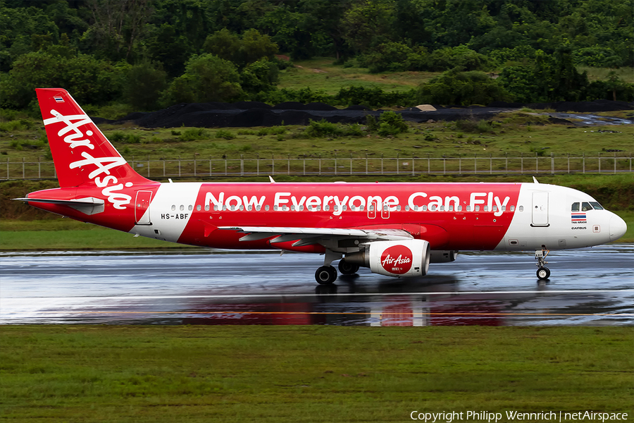 Thai AirAsia Airbus A320-216 (HS-ABF) | Photo 367665
