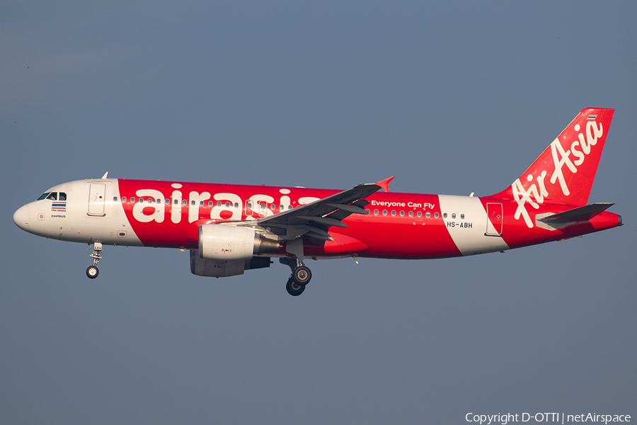Thai AirAsia Airbus A320-216 (HS-ABH) | Photo 285923