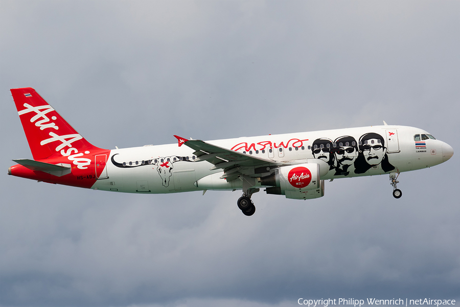 Thai AirAsia Airbus A320-216 (HS-ABJ) | Photo 369300