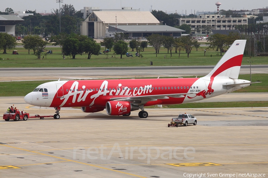 Thai AirAsia Airbus A320-216 (HS-ABK) | Photo 26625