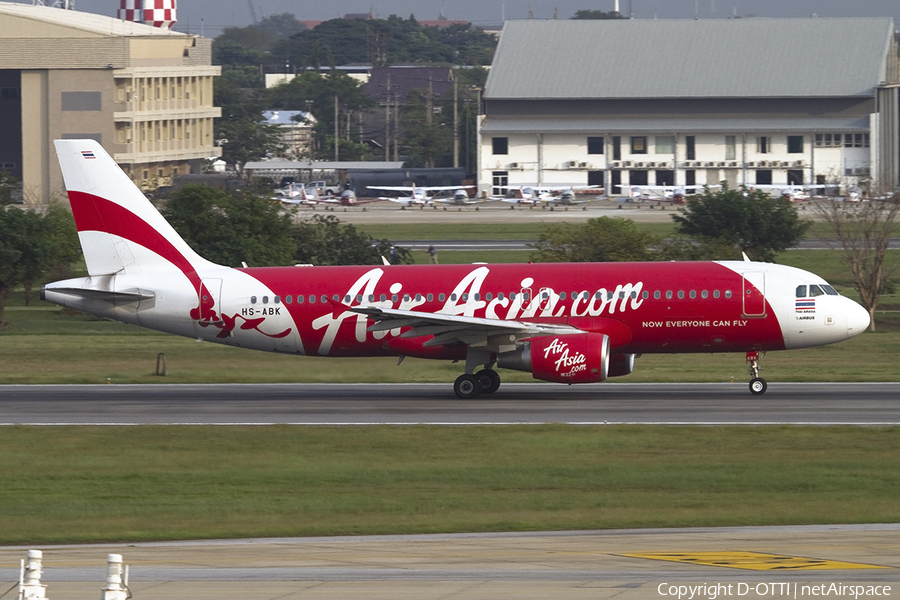 Thai AirAsia Airbus A320-216 (HS-ABK) | Photo 399694