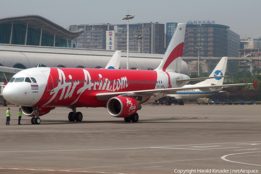 Thai AirAsia Airbus A320-216 (HS-ABN) | Photo 304197