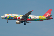 Thai AirAsia Airbus A320-216 (HS-ABR) at  Bangkok - Don Mueang International, Thailand