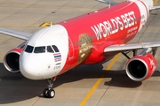 Thai AirAsia Airbus A320-216 (HS-ABW) at  Bangkok - Don Mueang International, Thailand