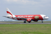 Thai AirAsia Airbus A320-216 (HS-ABW) at  Denpasar/Bali - Ngurah Rai International, Indonesia