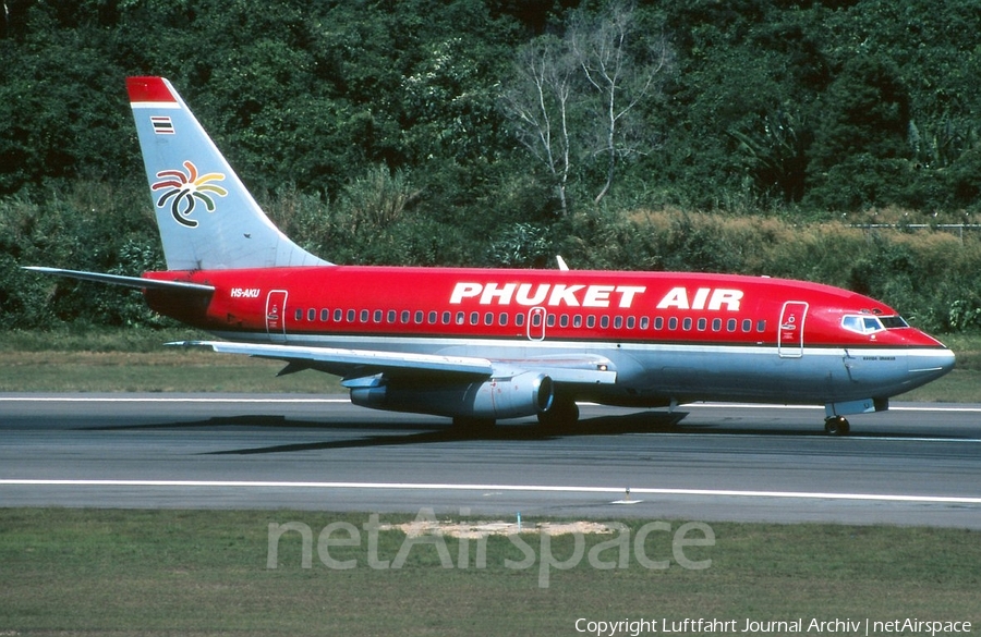 Phuket Air Boeing 737-2B7(Adv) (HS-AKU) | Photo 401451