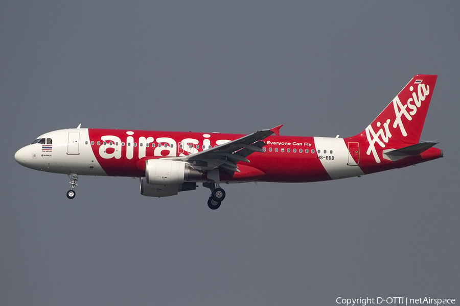 Thai AirAsia Airbus A320-216 (HS-BBB) | Photo 398869