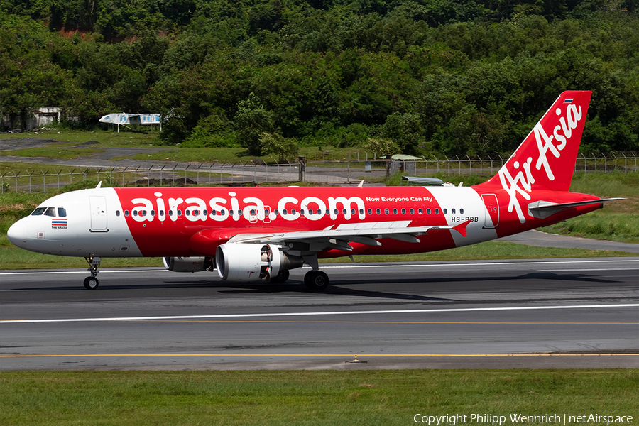 Thai AirAsia Airbus A320-216 (HS-BBB) | Photo 358737