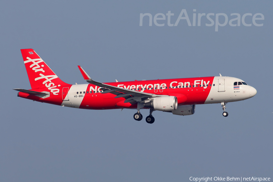 Thai AirAsia Airbus A320-216 (HS-BBG) | Photo 148397