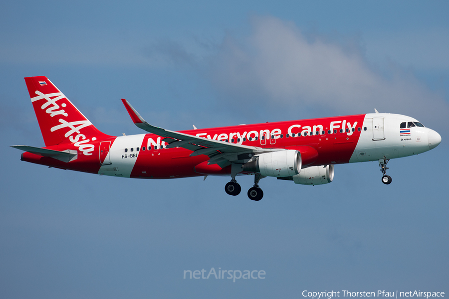 Thai AirAsia Airbus A320-216 (HS-BBI) | Photo 133385