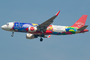 Thai AirAsia Airbus A320-216 (HS-BBR) at  Bangkok - Don Mueang International, Thailand