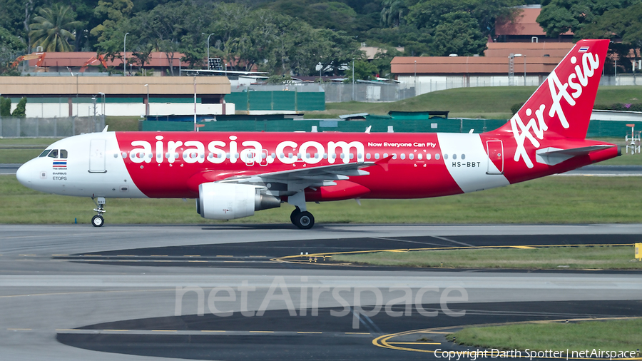 Thai AirAsia Airbus A320-216 (HS-BBT) | Photo 312779